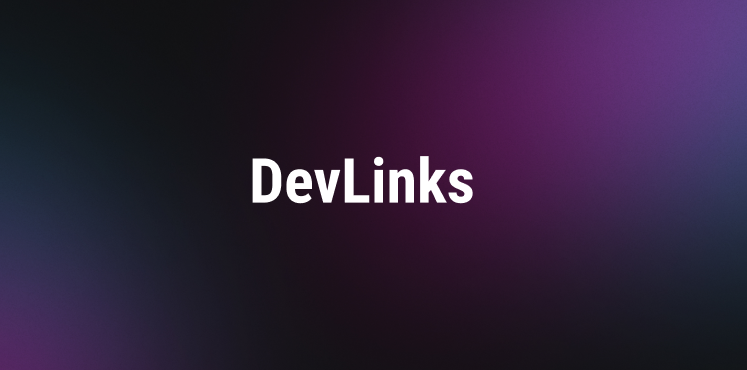 Layout do projeto DevLinks, um agregador de links